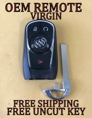 OEM 2017 2018 2019 2020 BUICK ENCORE SMART БЕСКЛЮЧЕВОЙ ДИСТАНЦИОННЫЙ БРЕЛОК HYQ4AS - Изображение 1 из 4