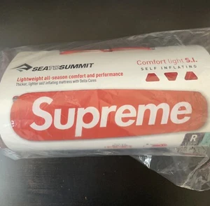 SUPREME SEA TO SUMMIT SELF INFLATING SLEEPING MAT RED Brand New - Picture 1 of 3
