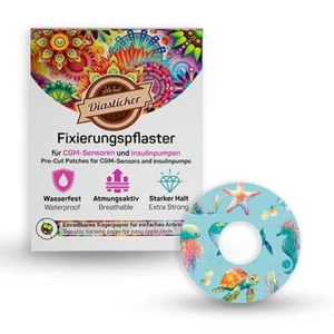FreeStyle Libre 3 Pflaster - Sea Animals l Diasticker® - Picture 1 of 12