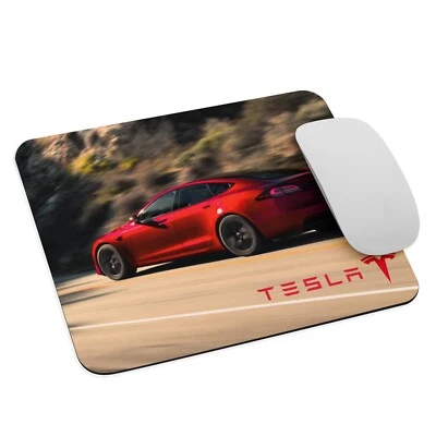 Coches eléctricos Tesla MODELO S - Alfombrilla de ratón NUEVA 9,5" X 7,75" antideslizante motores Tesla Foto 1 de 4