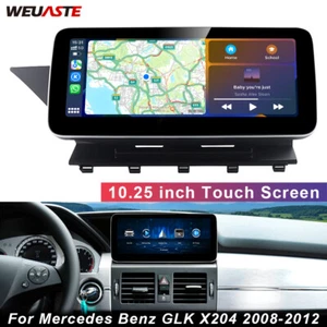 Navigation Multimedia 10.25'' Car Linux Screen Carplay For Benz GLK X204 2008-12 - Picture 1 of 12
