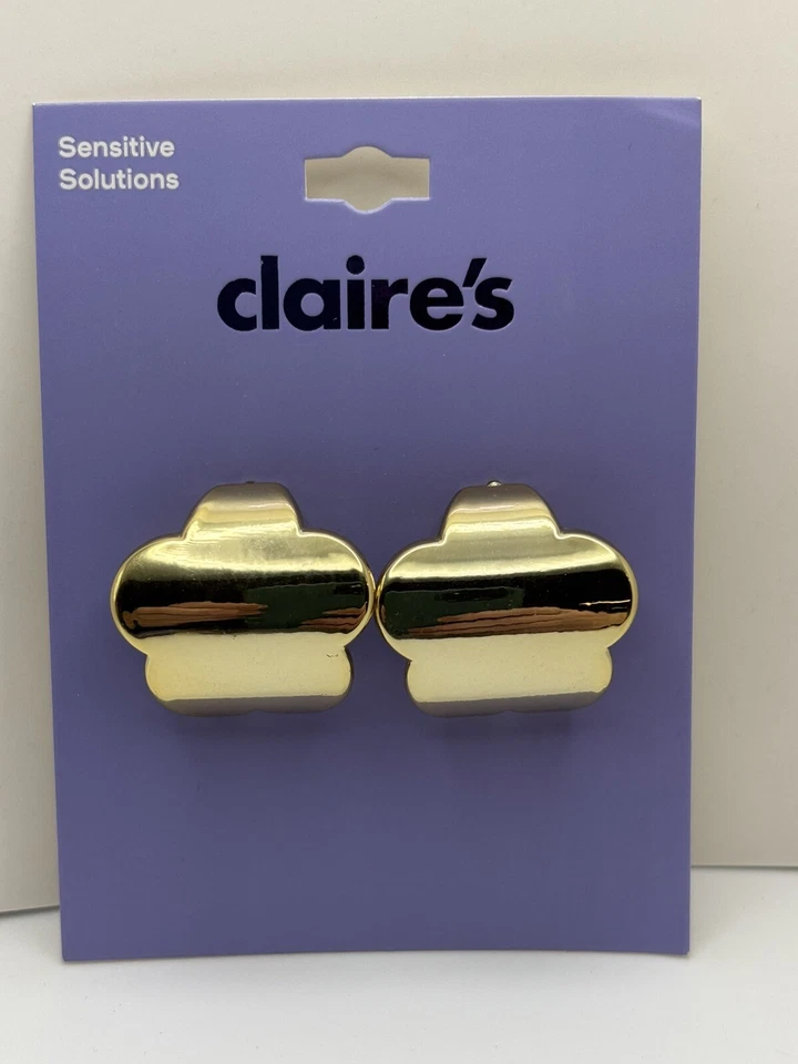 NOVOS brincos tipo punho dourado da Claire's - Imagem 1 de 1