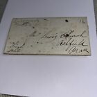 Antique 1843 Pre Civil War Era Family Update Letter to Ashfield MA Massachusetts