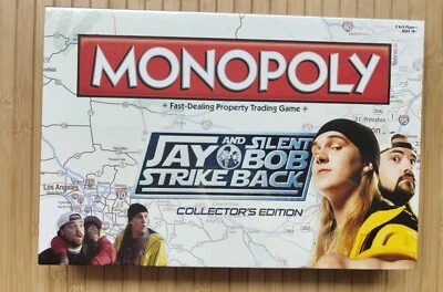 Jay and Silent Bob Strike Back Collector's Edition Monopoly Board Game Sealed - Image 1 of 4