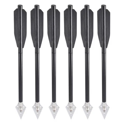 6.7" Arrows Aluminum Shaft Crossbow Bolts Archery Target Blade Arrowhead Hunting - Image 1 of 4