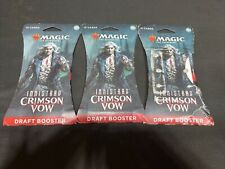 Magic The Gathering Innistrad Crimson Vow Draft 15 Card Booster Pack (Lot Of 3)