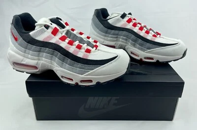 Nike Air Max 95 Smoke Grey Red Black White DH9792-100 Men's Multi Size NIB - Image 1 of 4