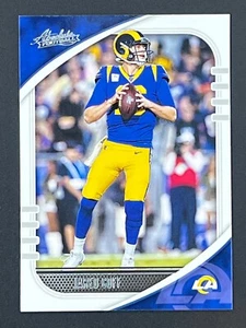 JARED GOFF 2020 Panini Absolute Football #59 Los Angeles Rams - Picture 1 of 2