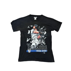 Vintage Kinder New York Yankees Derek Jeter MLB Grafik T-Shirt Größe M - Bild 1 von 7