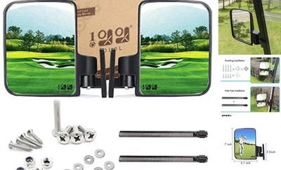  Golf Cart Mirror, Extra Large Side Rear View Universal for Yamaha, Classic - Image 1 of 4