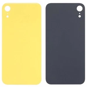 TAPA BATERIA PARA APPLE iPHONE XR AMARILLO TRASERA CRISTAL REPUESTO CUBIERTA - Imagen 1 de 1