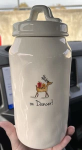Rae Dunn Weihnachten Keksdose Kanister Deckel auf Tänzerin 10 Zoll - Bild 1 von 2