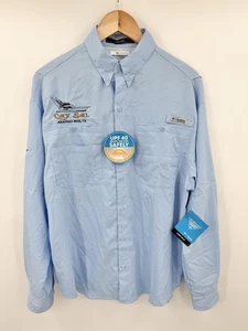 NEW Columbia Tamiami Shirt PFG Performance Fishing Gear Vented Size Medium - Picture 1 of 8