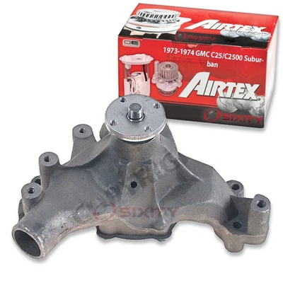 Bomba de agua del motor Airtex para 1973-1974 GMC C25 C2500 Suburban 7,4 L V8 ls Foto 1 de 4