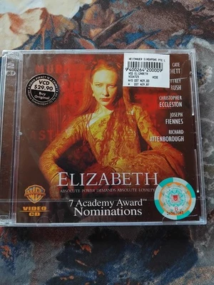 Elizabeth  (1998 Warner bros) - Video CD 2 disc - Image 1 of 2