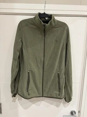 Woman’s North Face Green Polartec Full Zip Fleece Size L - Image 1 of 4