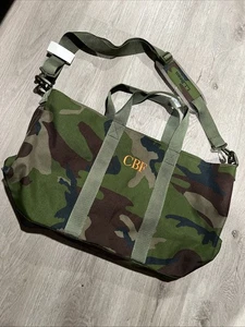 LL Bean Zip Hunter Tote Camouflage Tasche mit Riemen CBF Stickerei Neu mit Etikett - Bild 1 von 8