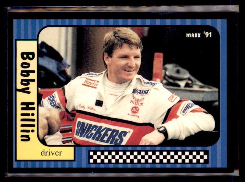 1991 Maxx Bobby Hillin 99 - Image 1 of 2
