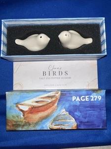 OUAMC Clara's Birds Salt & Pepper Shakers Stuart Turton - Picture 1 of 4