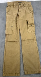Projek Raw Brown Cargo Pants Classic Fit Men's 32X33 100% Cotton Free Shipping - Foto 1 di 16