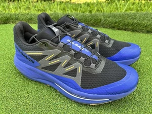 Salomon Pulsar Men’s Trail Running Shoes Size 12 Blue Black And Orange - Picture 1 of 13