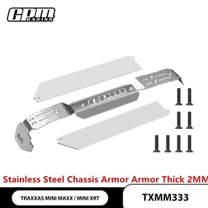 Stainless Steel Chassis Armor Armor Thick 2MM For TRAXXAS Mini MAXX / Mini XRT - Bild 1 von 6