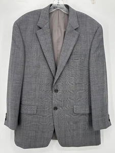 Giacca sportiva blazer lana Lauren Ralph Lauren 42R grigio a quadri vestibilità classica - Foto 1 di 7