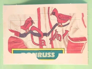 1988 Donruss STAN MUSIAL puzzle card (puzzle pieces # 49, 50, 51) - Cardinals - Picture 1 of 2