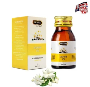 Hemani 100% natürliches Jasmin kaltgepresstes Öl ätherisches Öl 30ml - Bild 1 von 1