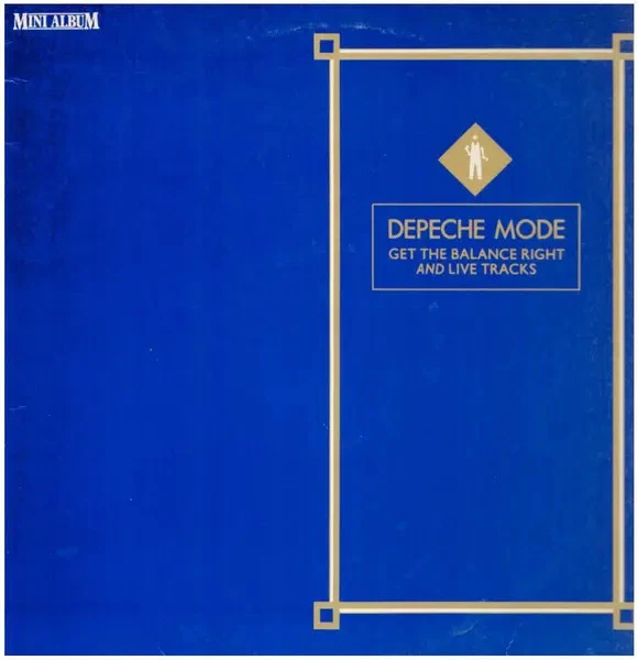 Depeche Mode Get The Balance Right And Live Tracks Mute Vinyl LP - Bild 1 von 1