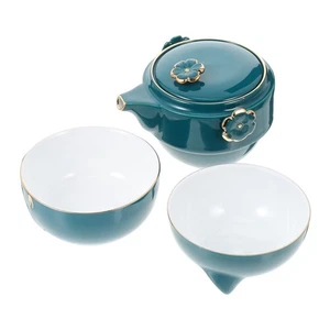  1 Satz dekorativer Tee Set Haushalt Tee Wasserkocher Entzückendes Tee Topf - Bild 1 von 12