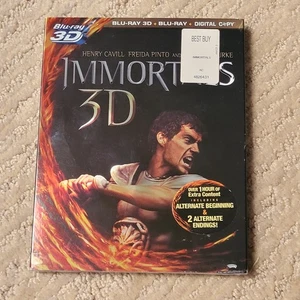 IMMORTALS 3D (3 Disc Combo Pack) Blu-ray+3D+Digital Disc / NEW SEALED - Picture 1 of 3