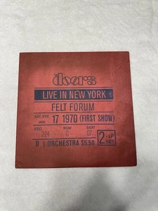 The Doors Live in New York Jan 17, 1970, First Show 180g Vinyl 2LP Used - Picture 1 of 4
