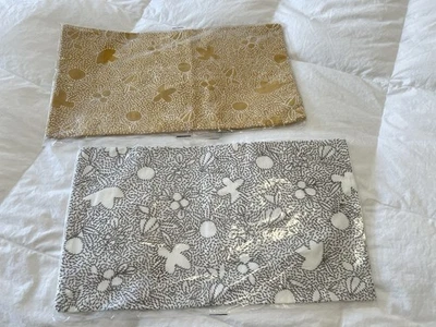 West Elm | Set Of 2 Embroidered Lumbar Pillow Covers | 12x21 NWTS - Image 1 of 4