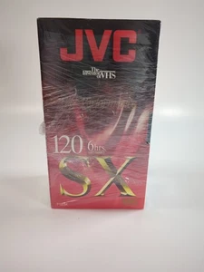 JVC SX -120 High Performance Blank VHS Tape 6 Hour New & Sealed! 3 pack - Picture 1 of 3