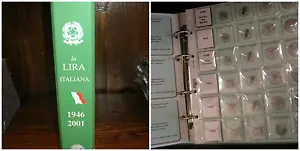 Album / Raccoglitore con Fogli per monete Lira Eco 1946-2001 art.158 MASTERPHIL - Foto 1 di 10