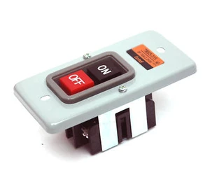 1pc Power Pushbutton Push Button Switch TBSS-315 3P 15A 2.2Kw TEND * ON locked - Picture 1 of 5