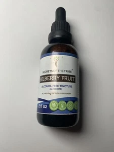 Secrets Of The Tribe Bilberry Fruit Tincture Alcohol-FREE 2oz EXP:11/27 - Picture 1 of 2