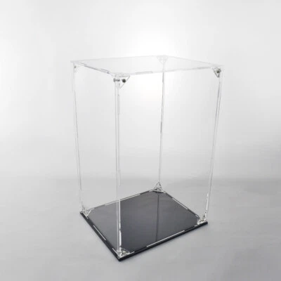 Clear Acrylic Display Case 2.7mm Thickness 22 x 18 x 35cm Dustproof Showcase - Image 1 of 2