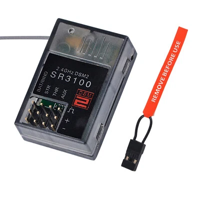 3 Channel Surface Receiver for Transmitter DSM2 2.4GHz 3CH SR3100 76XA - Image 1 of 4