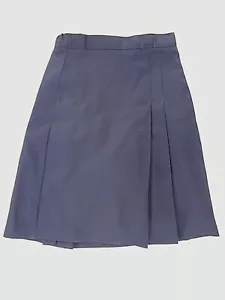 Falda uniforme plisada caja azul marino para niñas tallas 1, 3, 17 y 19 - Imagen 1 de 7