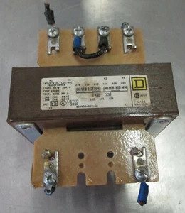 SQUARE D INDUSTRIAL CONTROL TRANSFORMER CLASS 9070 TYPE K300D1 Used Cut Out i9 - Picture 1 of 8