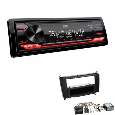 JVC KD-X282DBT Radio Bluetooth DAB+ für Mercedes CLK Facelift 2004-2010 Canbus - Bild 1 von 4