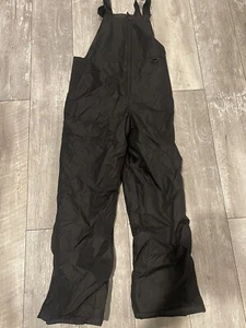 Iceburg Outerwear Adult Black Ski Bib Medium - Picture 1 of 3