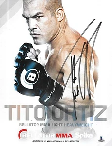 Tito Ortiz Signed 8x10 Photo BAS Beckett COA Bellator UFC Promo Picture Auto'd - Picture 1 of 3