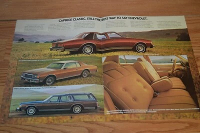 Chevy Caprice 1978 clásico/Impala distribuidor original anuncio impreso 78 Foto 1 de 2