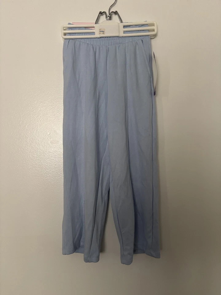 Danskin девочки синий эластичной широкие ноги тянуть на тренировочные штаны размер XS (5-6) - Изображение 1 из 4