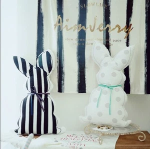 Decorative bunny pillows rabbit cushions body pillow bolster home decor gifts - Picture 1 of 14