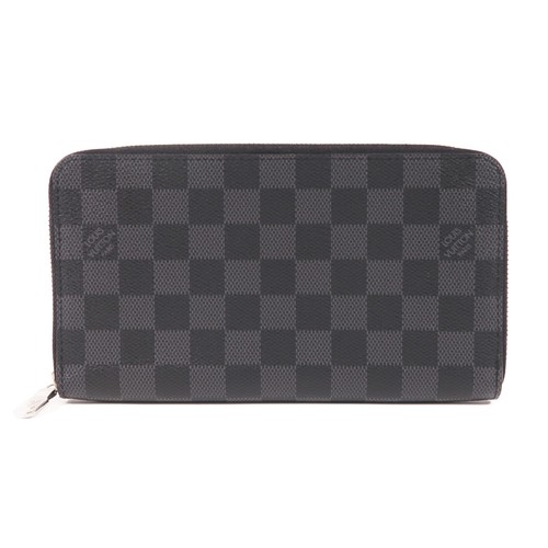 LOUIS VUITTON（LV） Portafoglio LOUIS VUITTON LV SHW Organizzatore Zippy N60111 Damier Grafite Nero Grigio