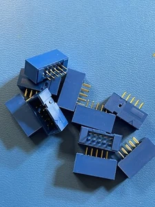 336507-001 CONNECTOR SOCKET PCB MOUNT 10-PIN DUPONT (10 PER LOT) - Picture 1 of 9